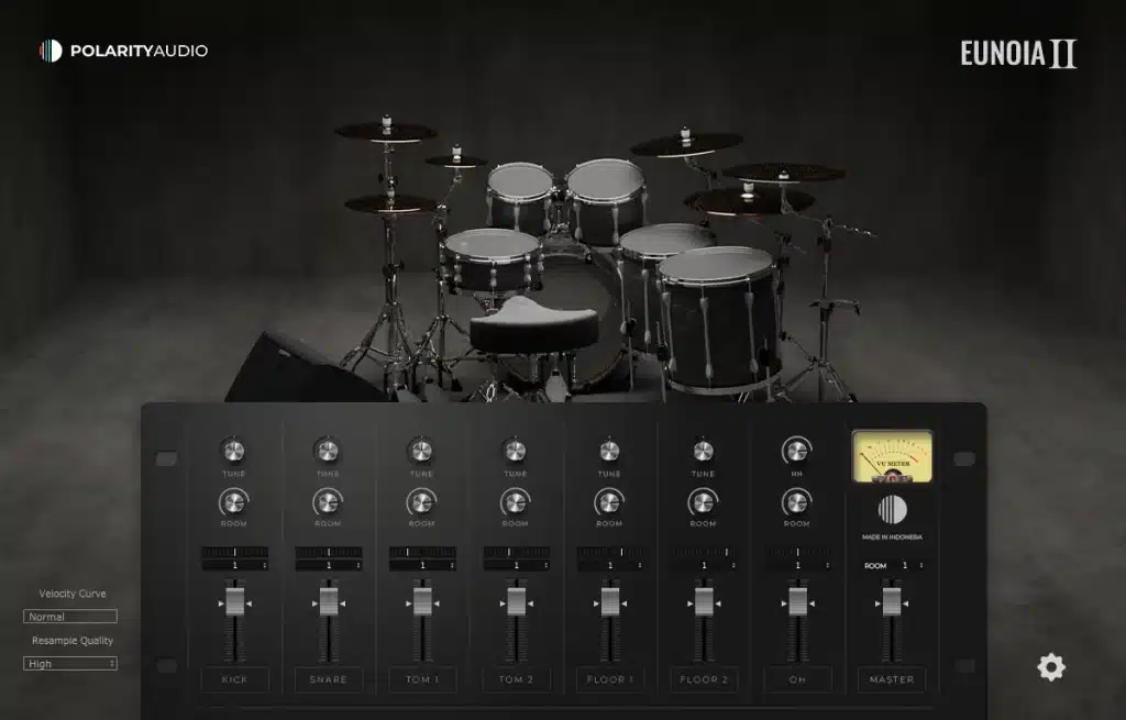 Eunoia Drum Kit 2 GUI