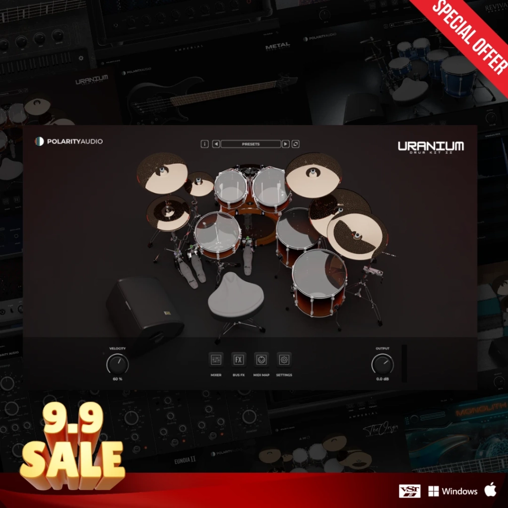 Uranium Drum Kit II