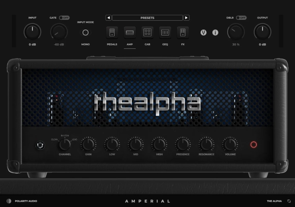The Alpha 1 - AMP