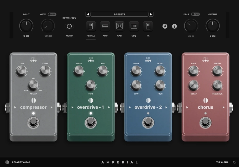 The Alpha 3 - PRE PEDAL