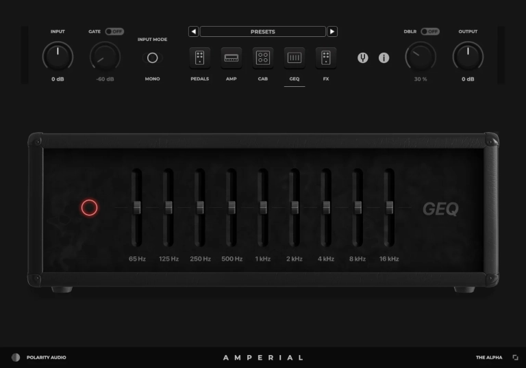 The Alpha 4 - GEQ
