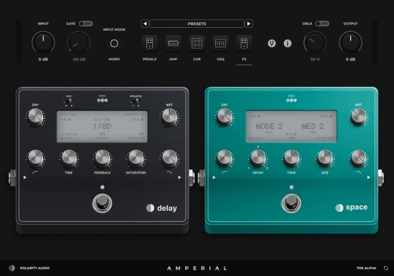 The Alpha 5 - POST FX PEDAL