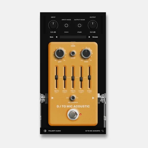 DI To Mic Acoustic Product Icon DI To Mic Acoustic Product Icon