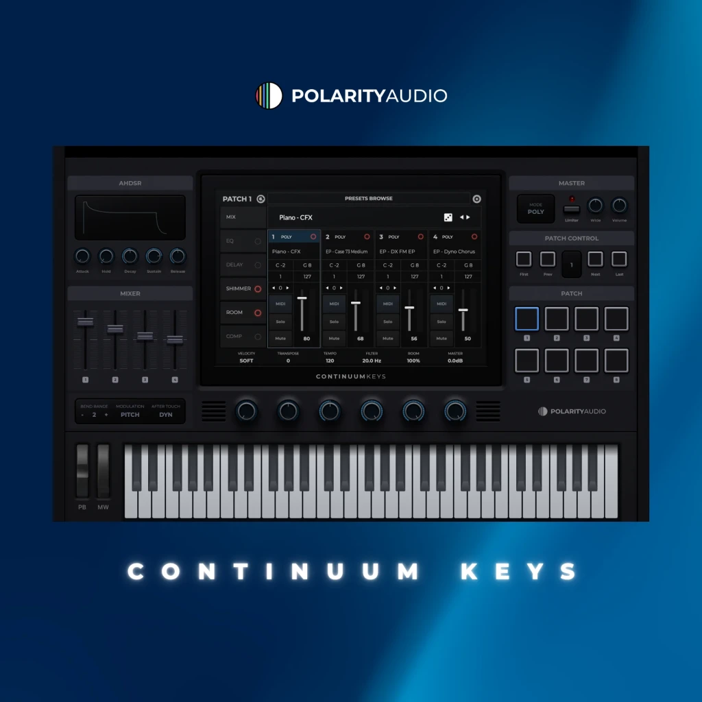 Continuum Keys Soundcloud