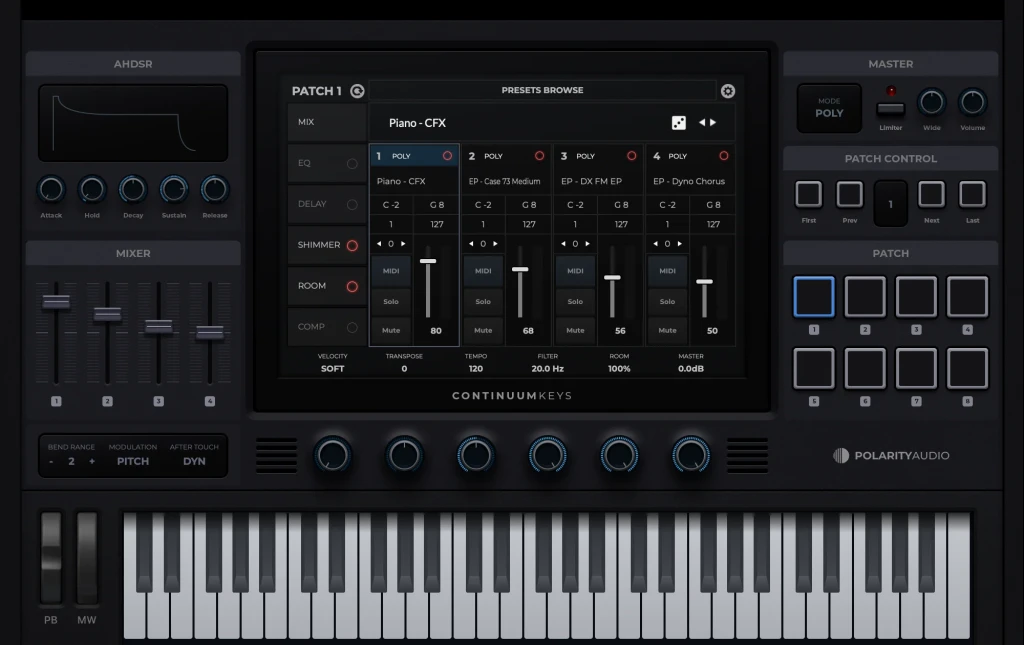 SS Continuum Keys