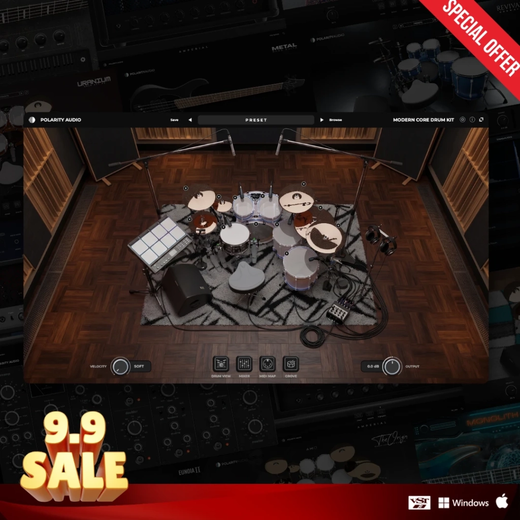 Modern Core Drum Kit (2)